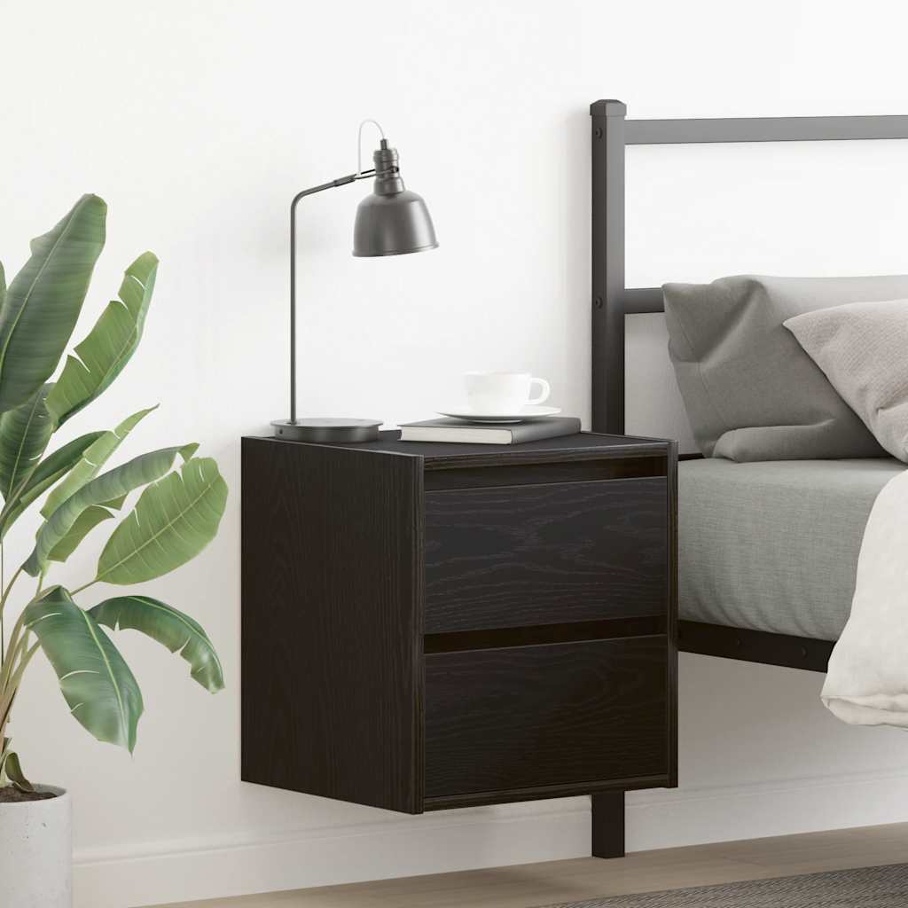 Wall-Mounted Bedside Cabinet 38X34X40 Cm