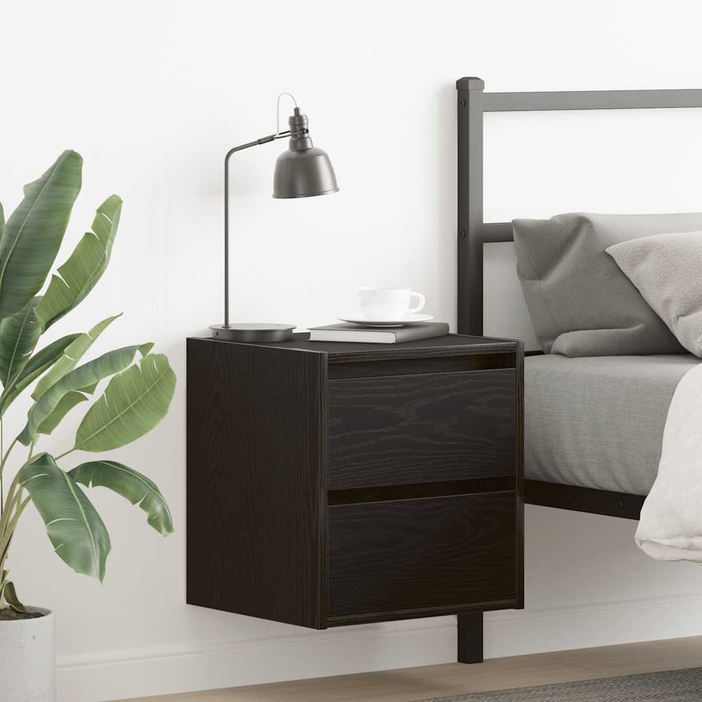 Wall-Mounted Bedside Cabinet 38X34X40 Cm