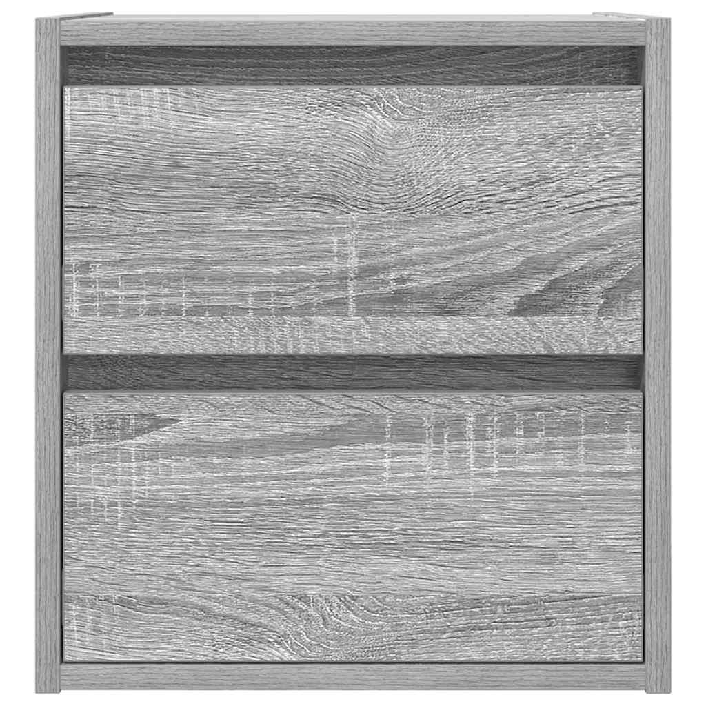 Wall-Mounted Bedside Cabinet 38X34X40 Cm