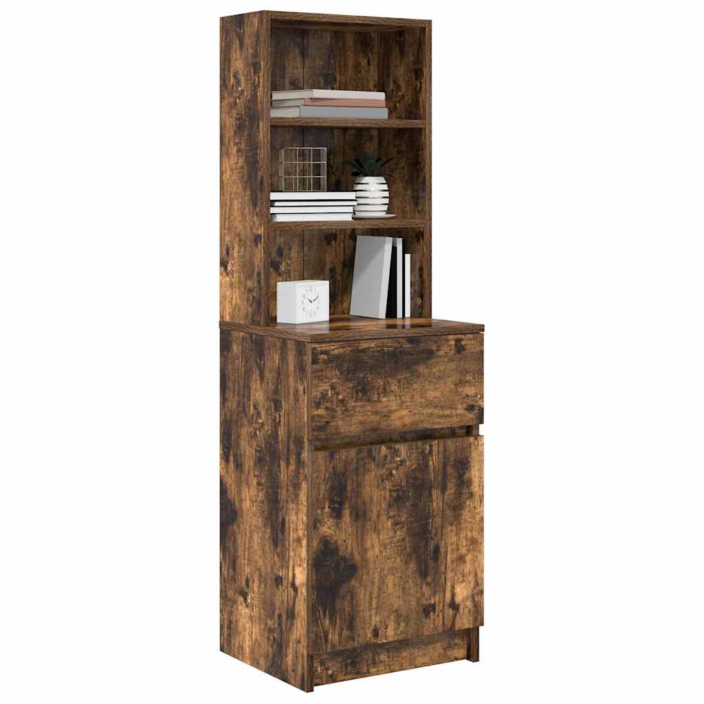 Bedside Cabinet 39X35X125 Cm Engineered Wood