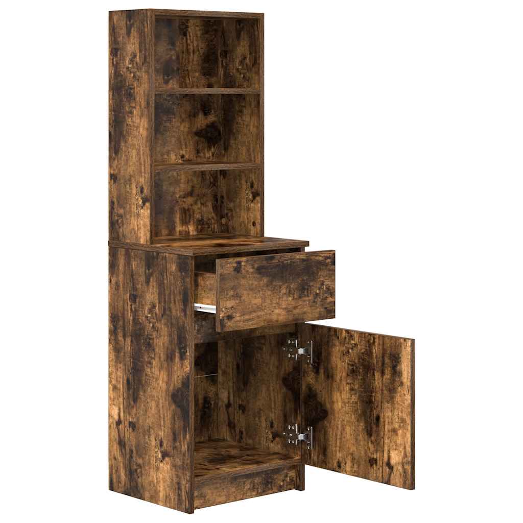 Bedside Cabinet 39X35X125 Cm Engineered Wood