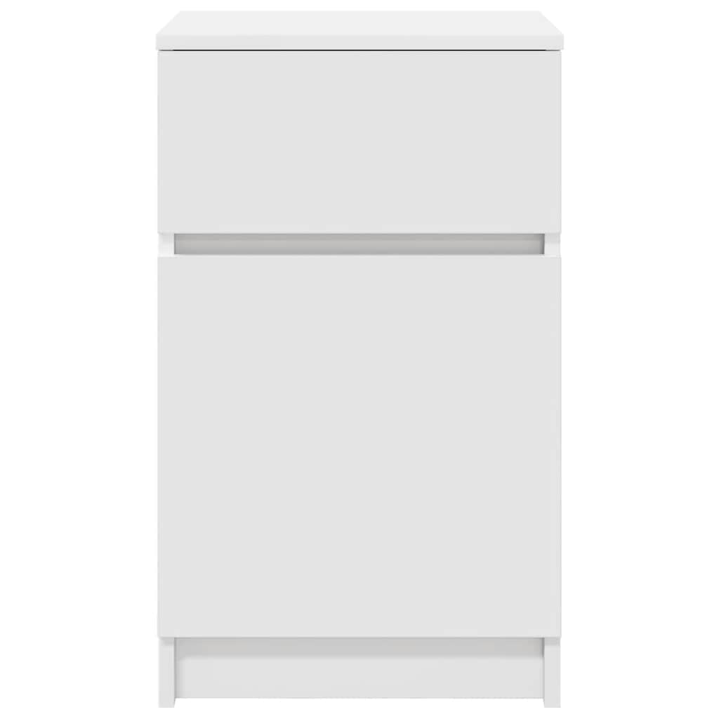 Bedside Cabinet 39X35X65 Cm Engineered Wood