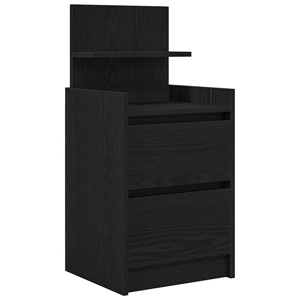 Bedside Cabinets With 2 Drawers 2 Pcs 38X34X80 Cm