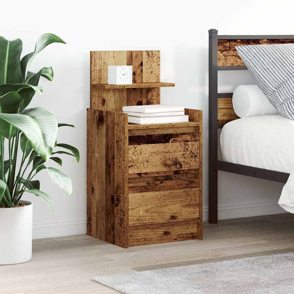 Bedside Cabinets With 2 Drawers 2 Pcs 38X34X80 Cm