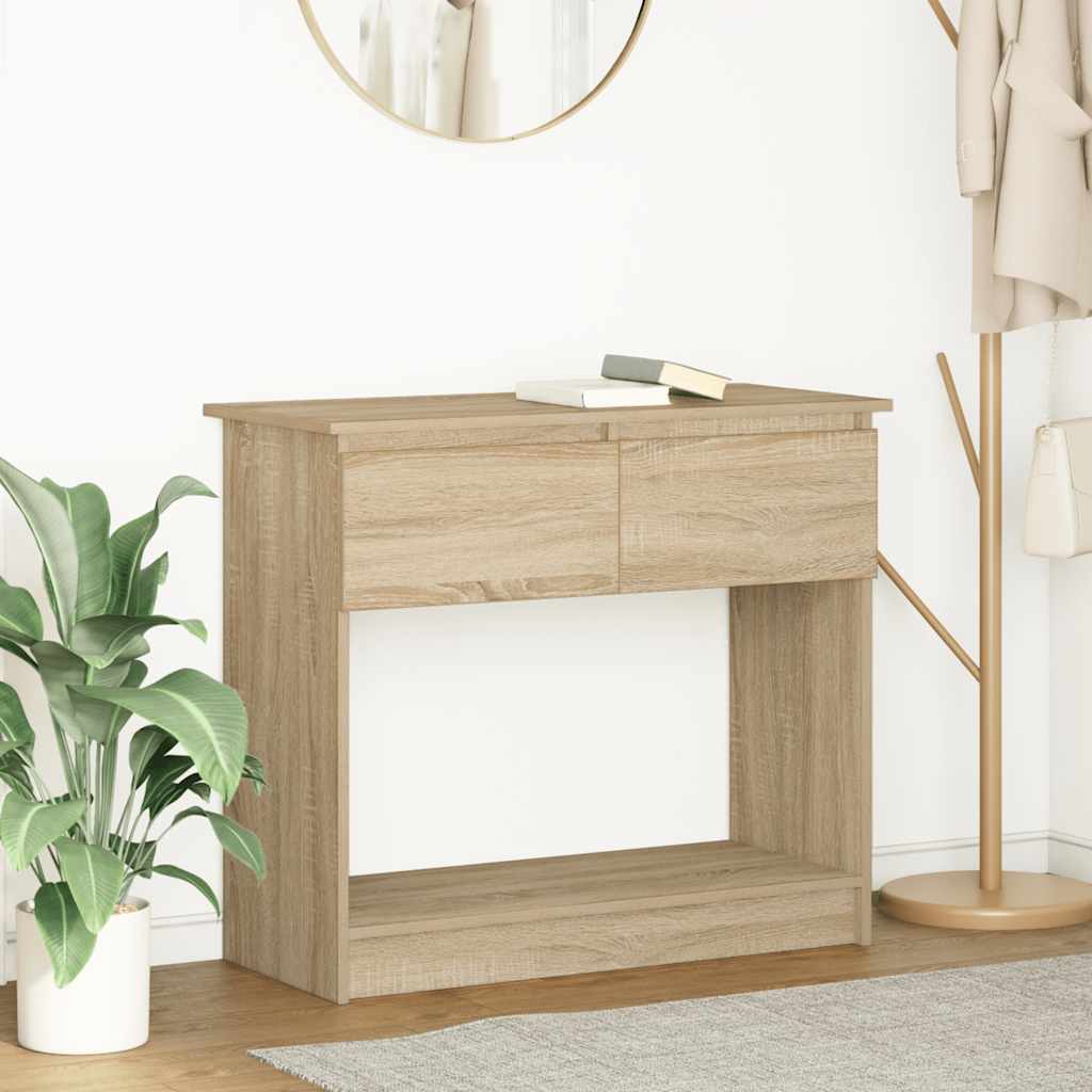 Console Table With Drawers 85.5X38.5X74.5 Cm
