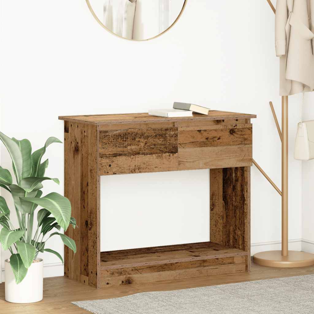Console Table With Drawers 85.5X38.5X74.5 Cm