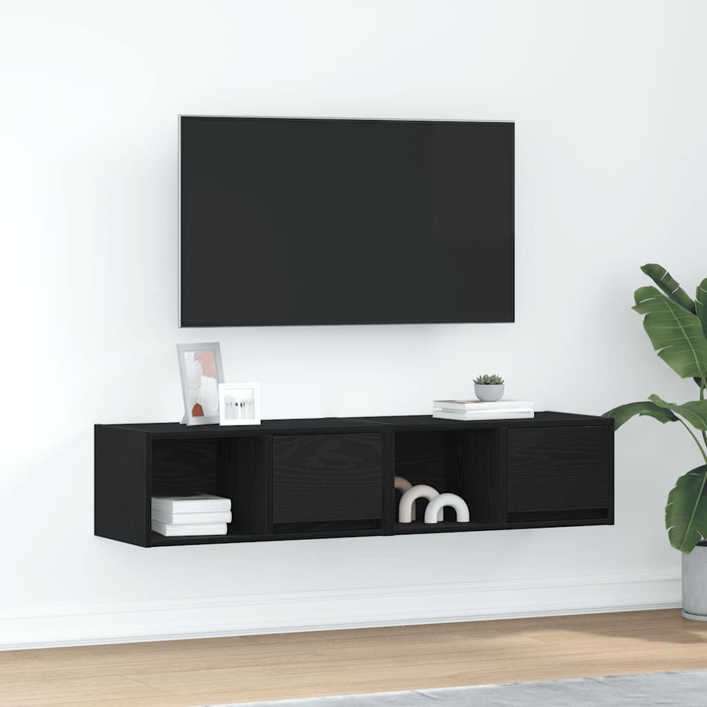 Tv Cabinet 60X31X25.5 Cm Engineered Wood