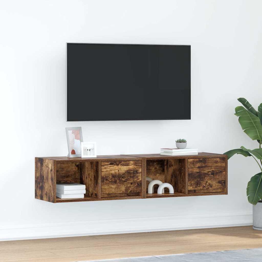 Tv Cabinet 60X31X25.5 Cm Engineered Wood