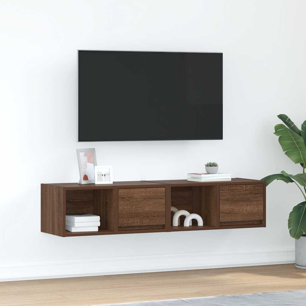 Tv Cabinet 60X31X25.5 Cm Engineered Wood