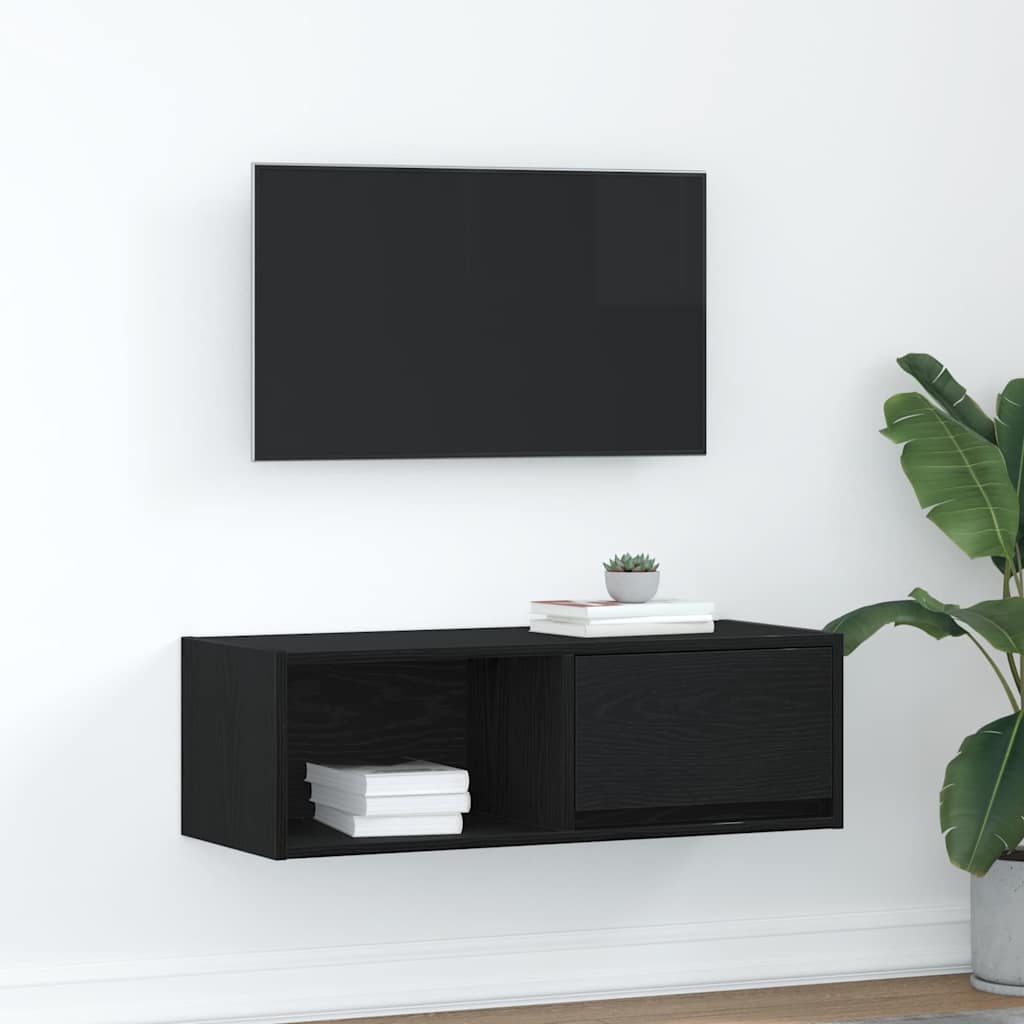 Tv Cabinet 60X31X25.5 Cm Engineered Wood