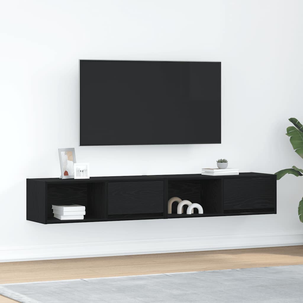 Tv Cabinet 60X31X25.5 Cm Engineered Wood