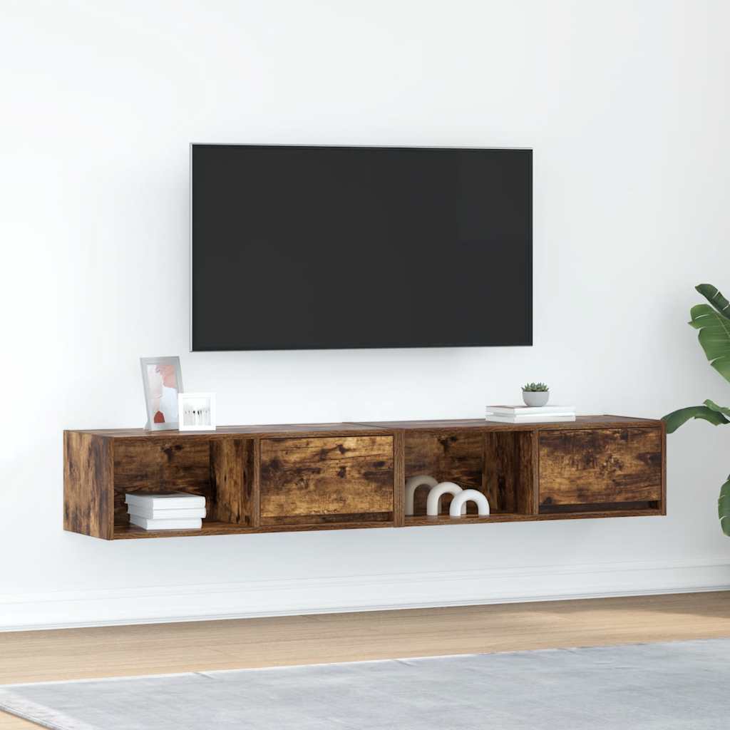 Tv Cabinet 60X31X25.5 Cm Engineered Wood