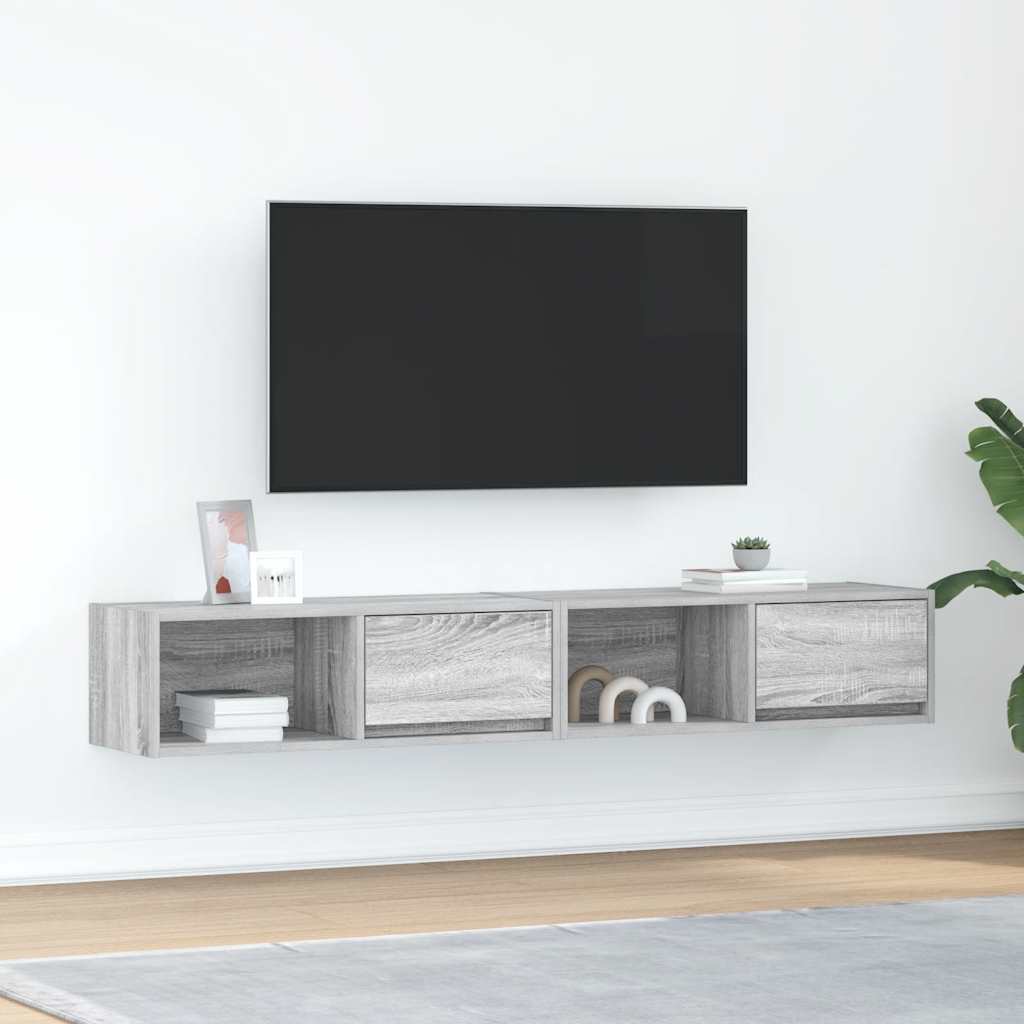 Tv Cabinet 60X31X25.5 Cm Engineered Wood
