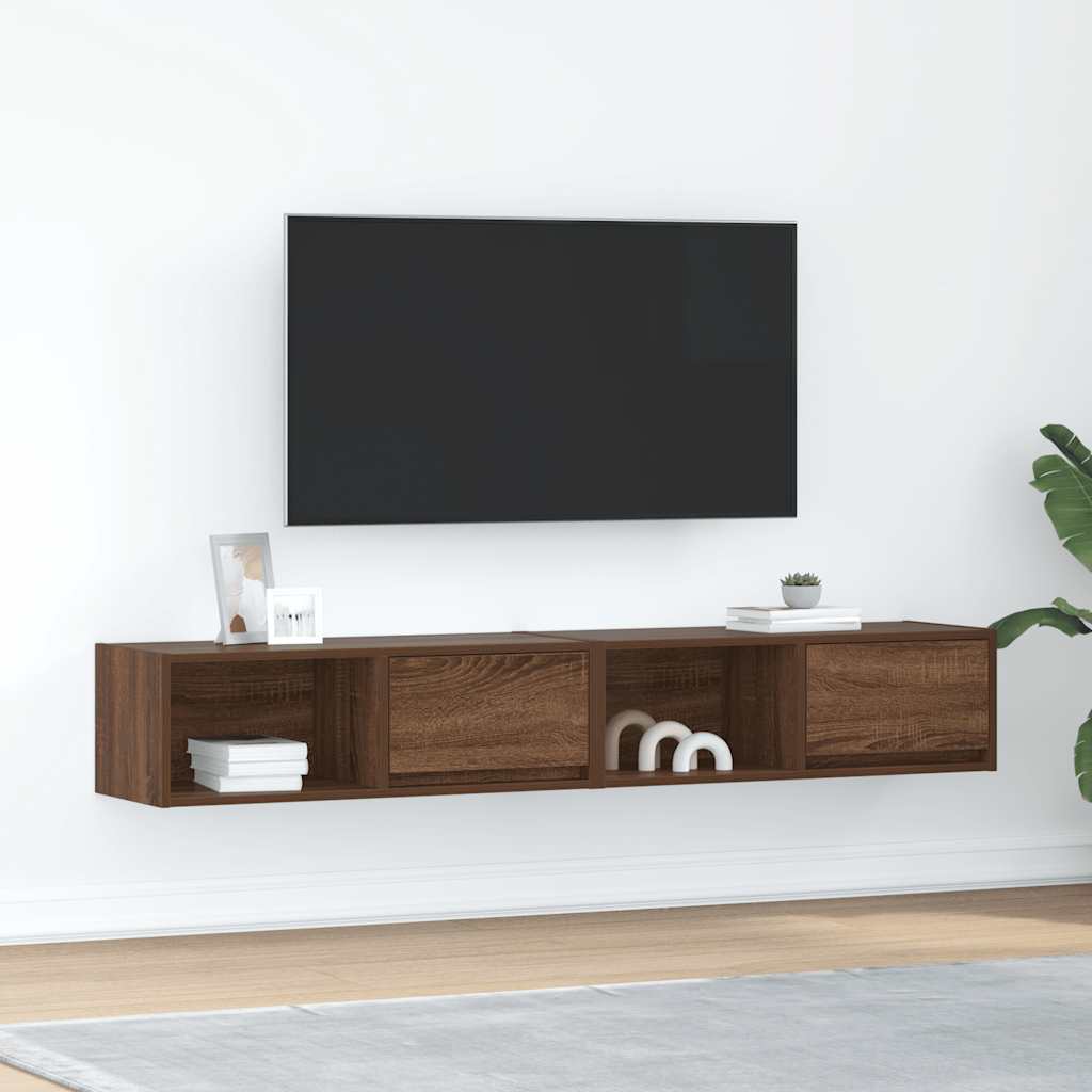 Tv Cabinet 60X31X25.5 Cm Engineered Wood