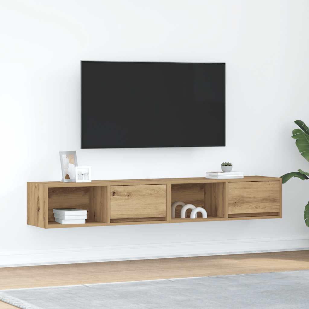 Tv Cabinet 60X31X25.5 Cm Engineered Wood