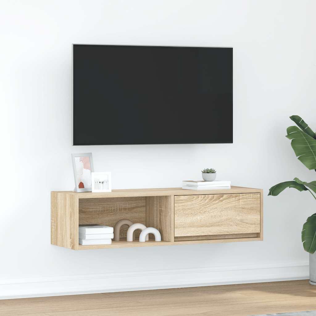 Tv Cabinet 60X31X25.5 Cm Engineered Wood