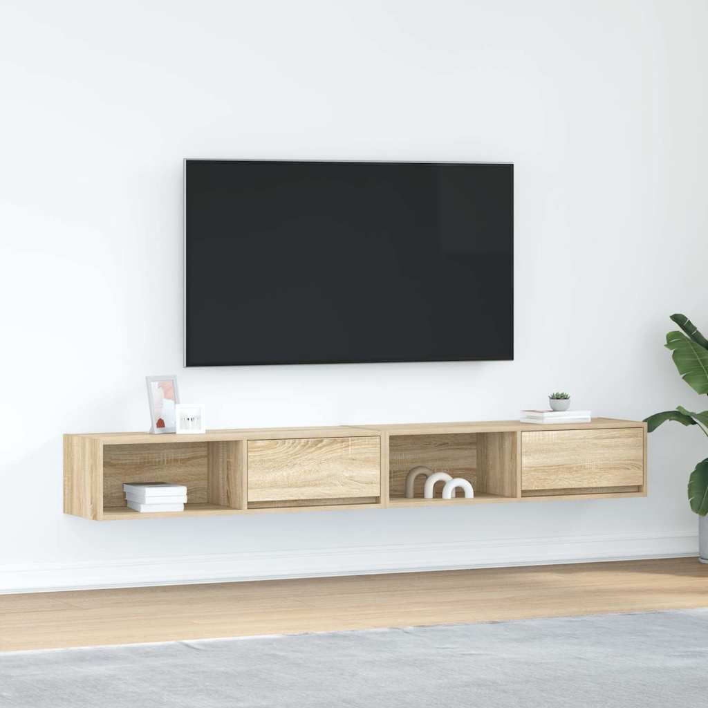 Tv Cabinet 60X31X25.5 Cm Engineered Wood