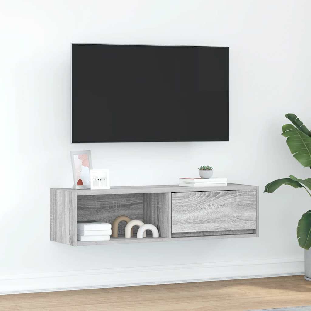 Tv Cabinet 60X31X25.5 Cm Engineered Wood