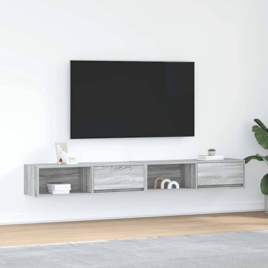 Tv Cabinet 60X31X25.5 Cm Engineered Wood