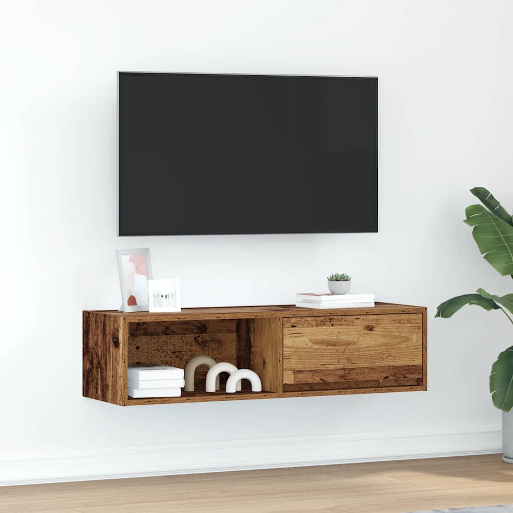 Tv Cabinet 60X31X25.5 Cm Engineered Wood