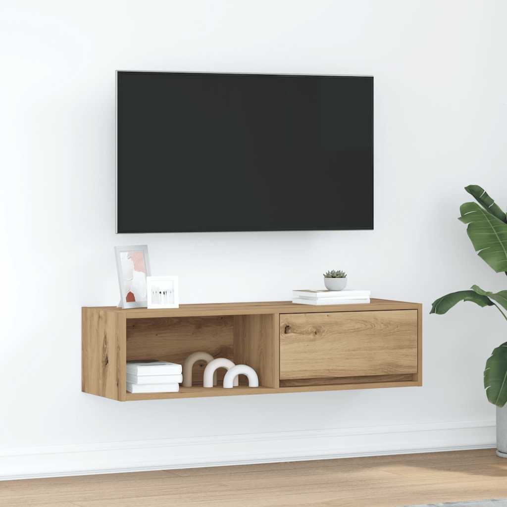 Tv Cabinet 60X31X25.5 Cm Engineered Wood