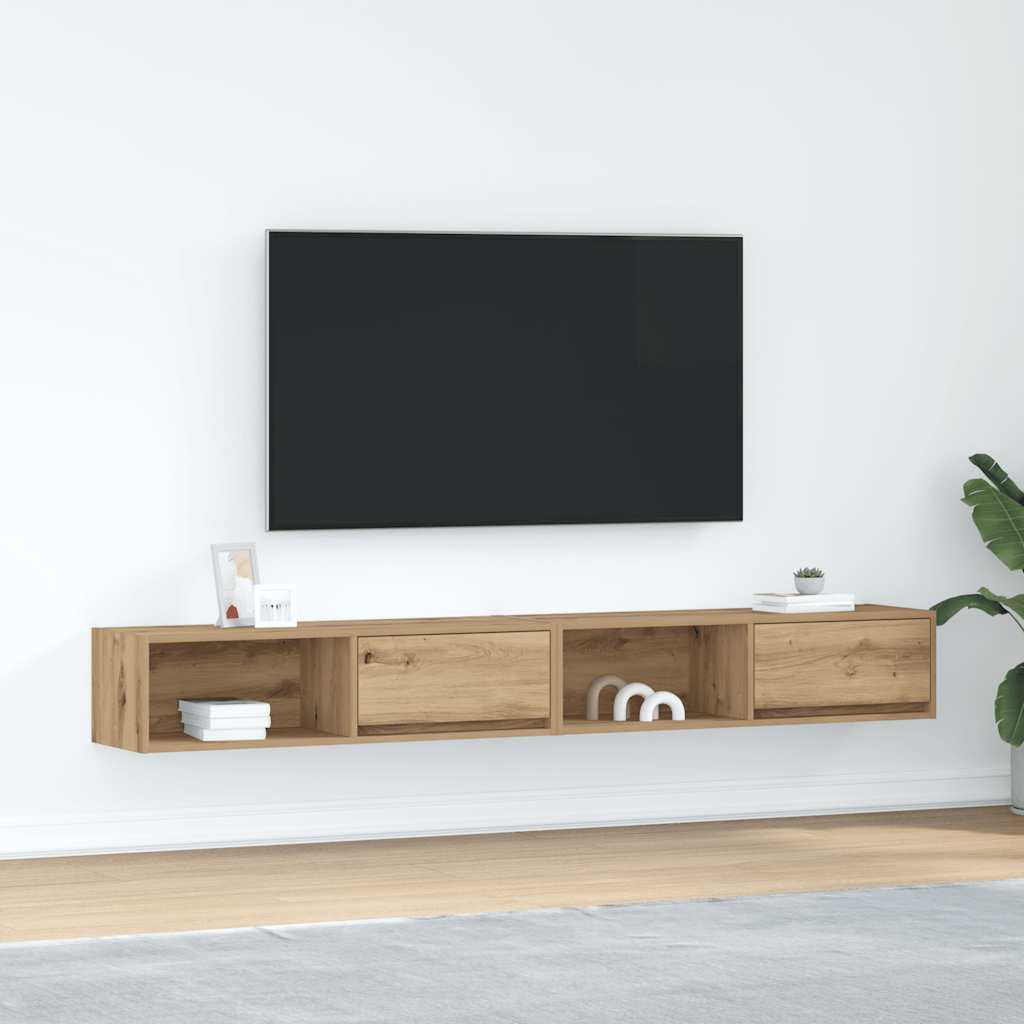 Tv Cabinet 60X31X25.5 Cm Engineered Wood