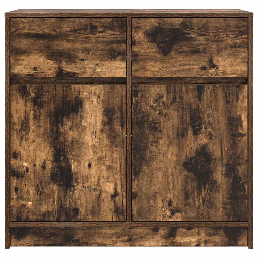 Sideboard With Drawer 80X34X76 Cm Engineered Wood