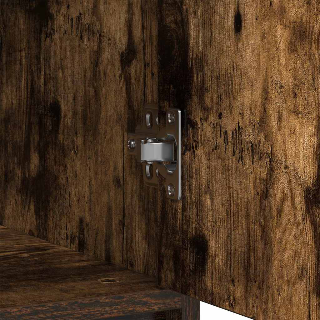 Sideboard With Drawer 80X34X76 Cm Engineered Wood