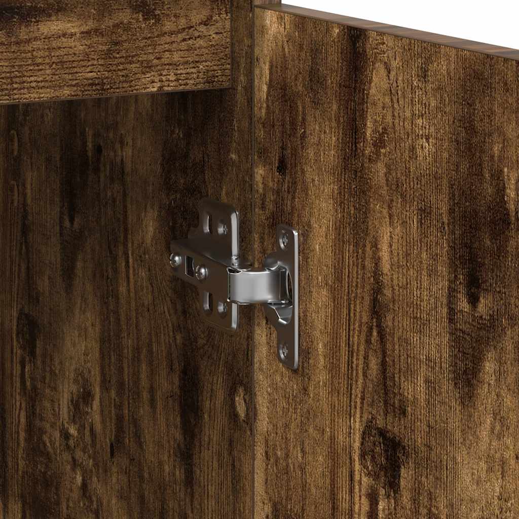 Sideboard With Drawer 71X35X84 Cm Engineered Wood