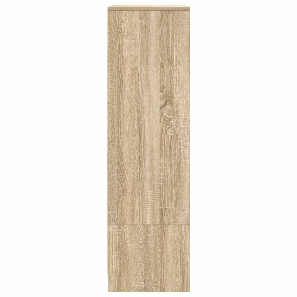 Cabinet With Drawer 55.5X34X119.5 Cm Engineered Wood