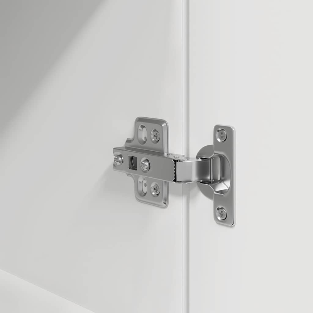 Highboard 37.5X35X180 Cm Engineered Wood