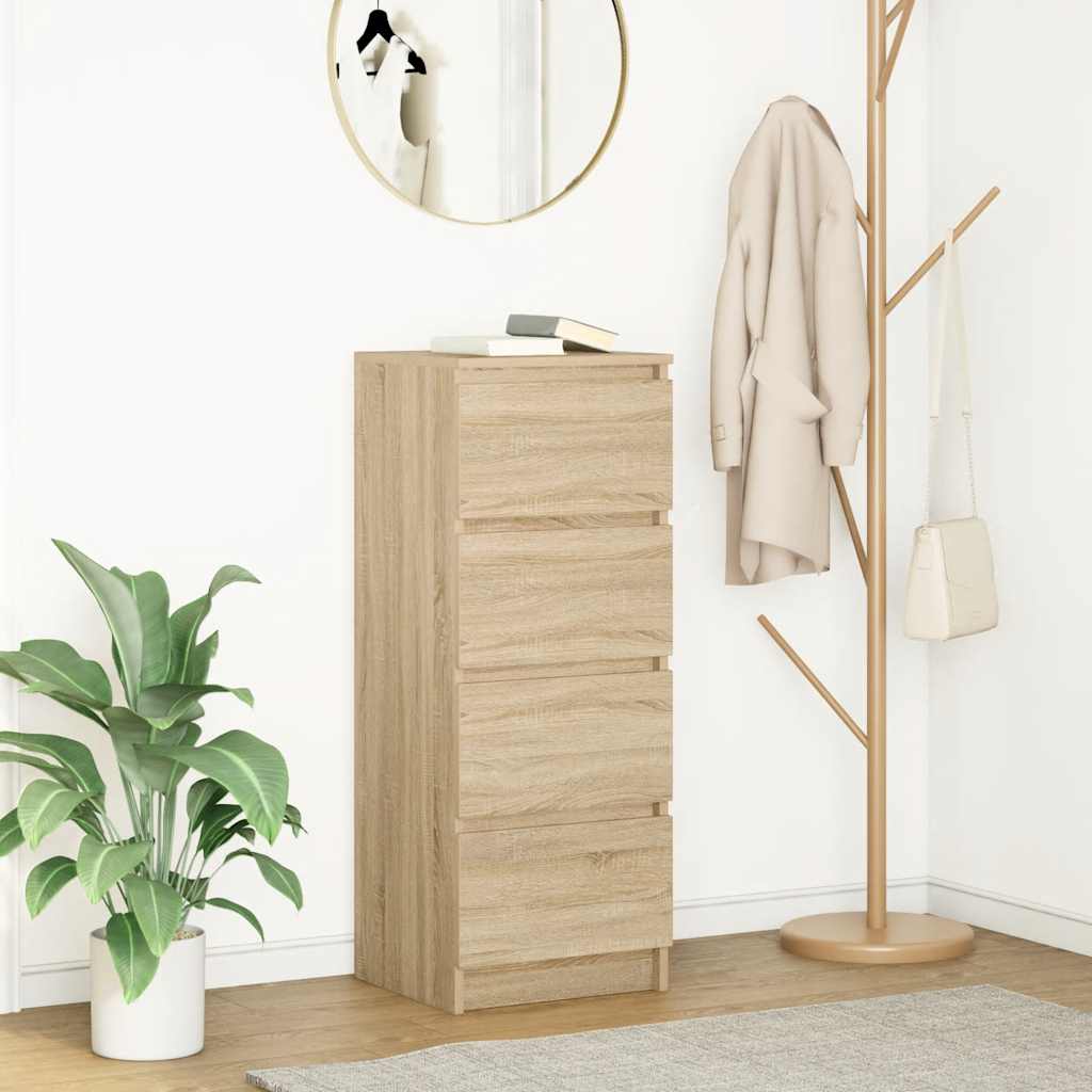 Sideboard 37.5X35X99 Cm Engineered Wood