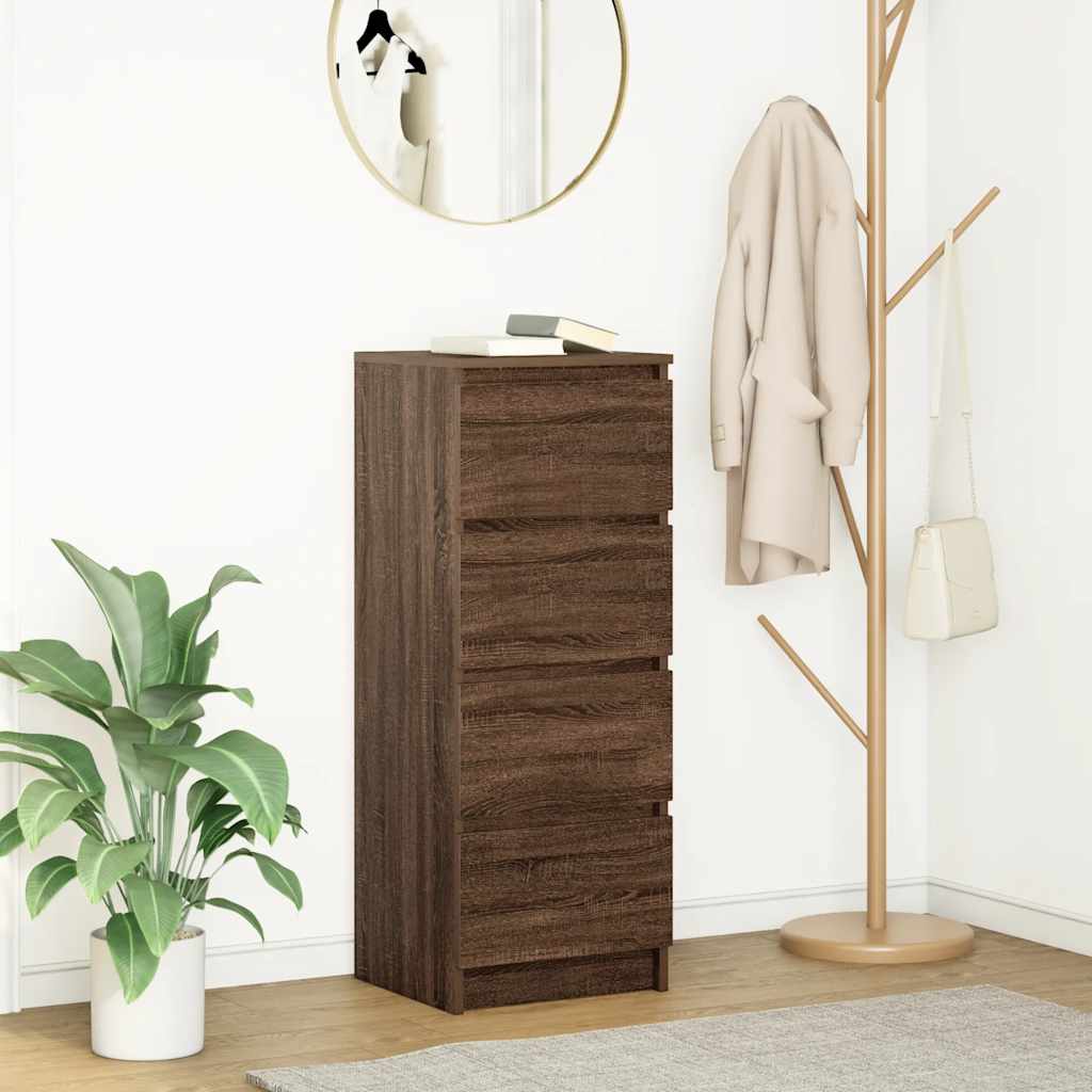 Sideboard 37.5X35X99 Cm Engineered Wood