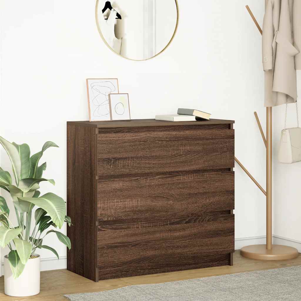 Sideboard 80X35X76 Cm Engineered Wood