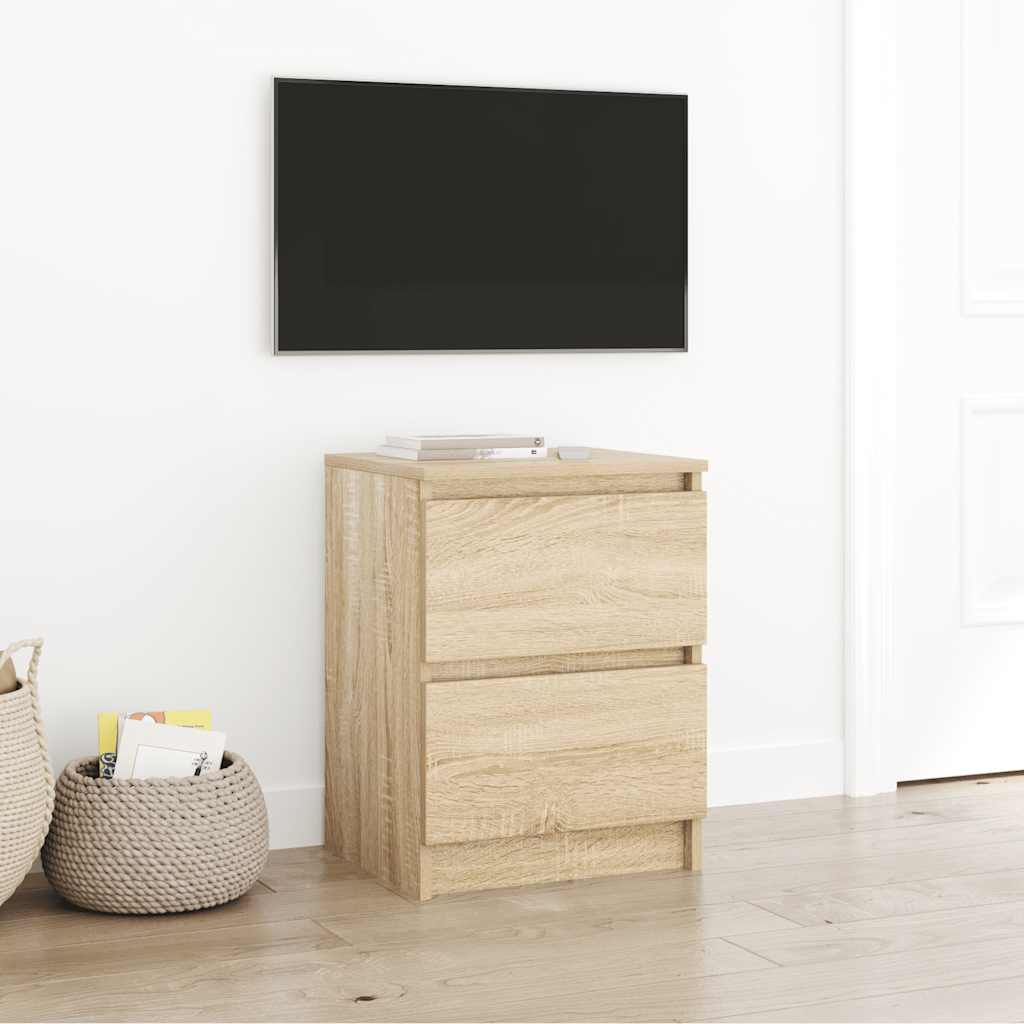 Tv Cabinet 100X35X54 Cm Engineered Wood