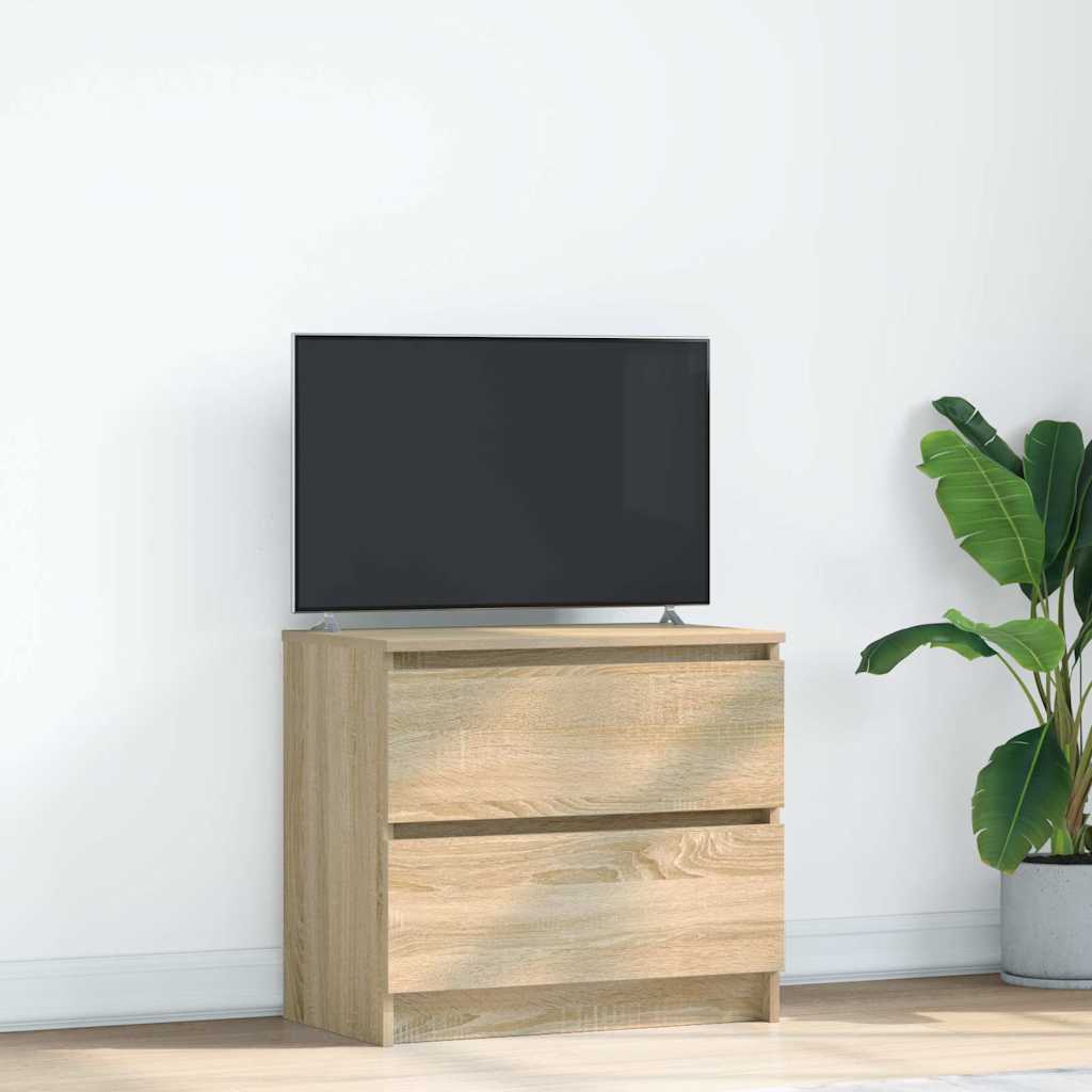 Tv Cabinet 100X35X54 Cm Engineered Wood