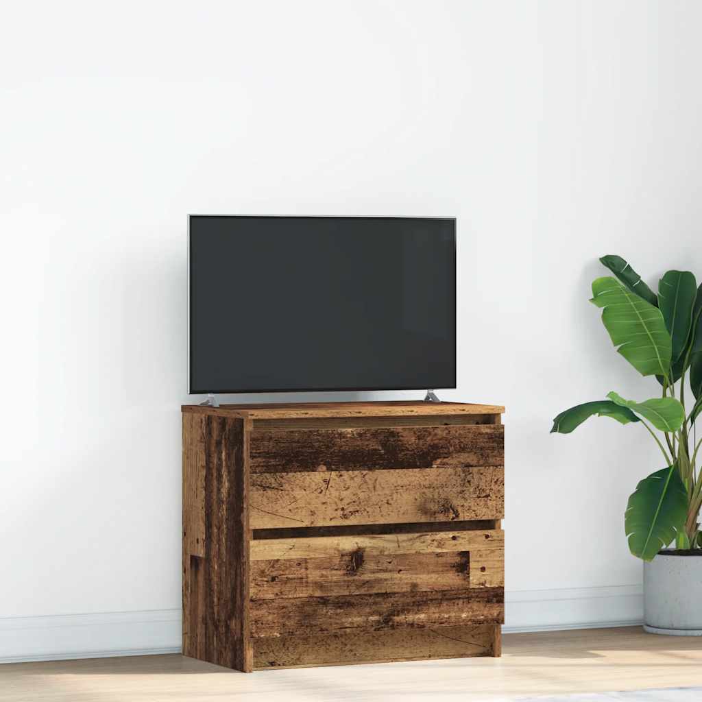Tv Cabinet 100X35X54 Cm Engineered Wood