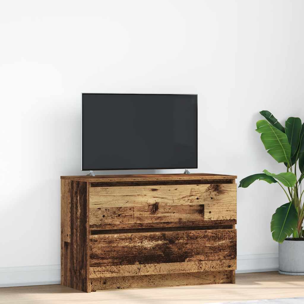Tv Cabinet 100X35X54 Cm Engineered Wood