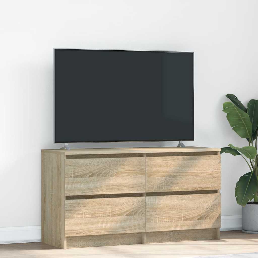 Tv Cabinet 100X35X54 Cm Engineered Wood