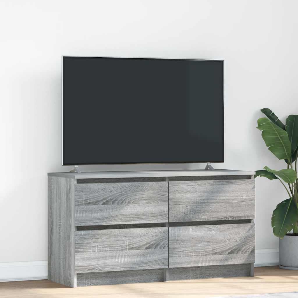 Tv Cabinet 100X35X54 Cm Engineered Wood