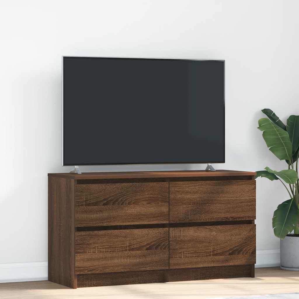 Tv Cabinet 100X35X54 Cm Engineered Wood