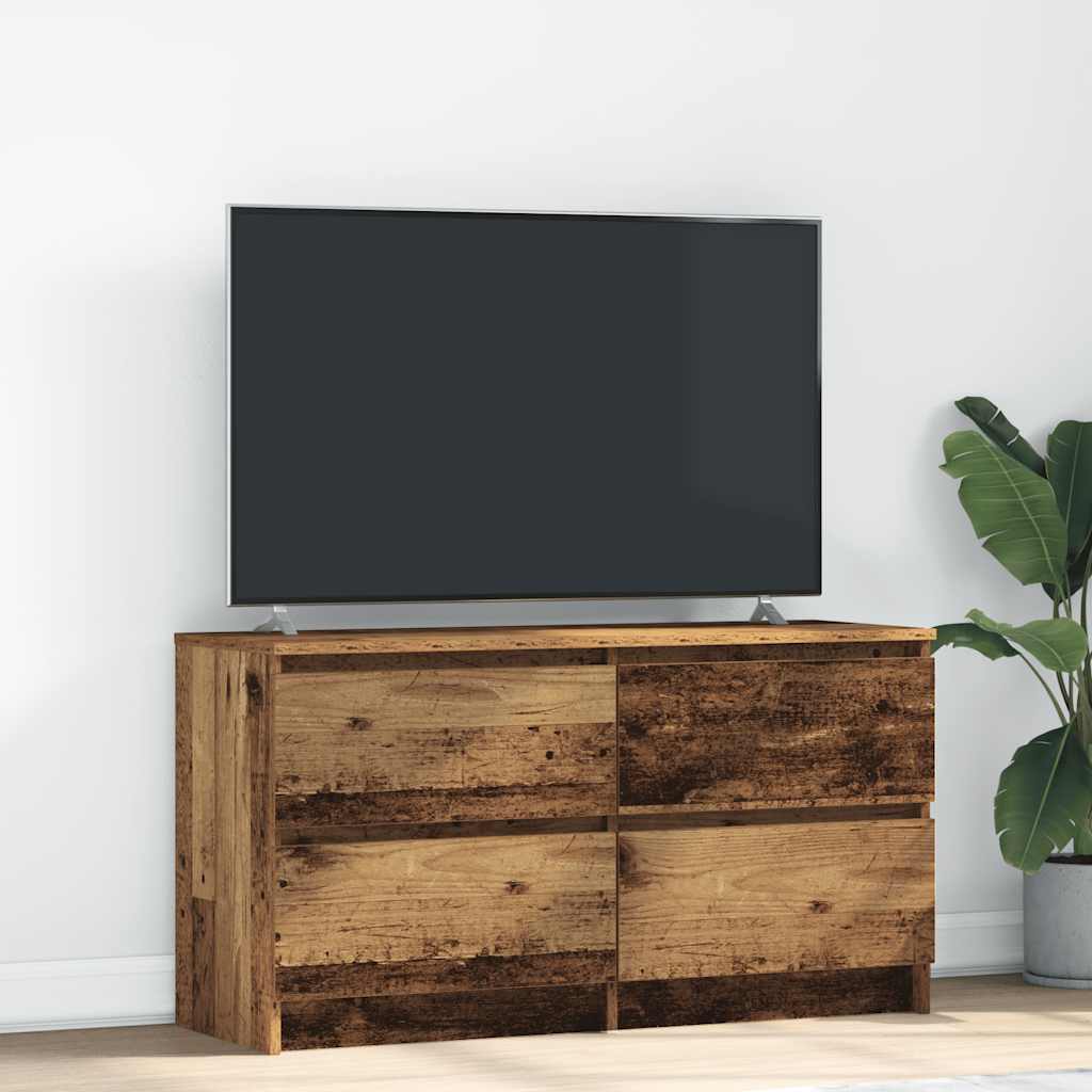 Tv Cabinet 100X35X54 Cm Engineered Wood