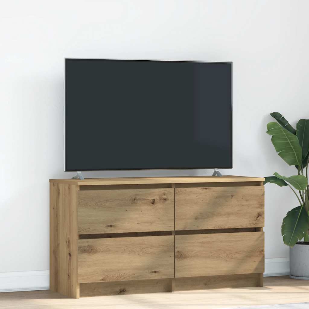 Tv Cabinet 100X35X54 Cm Engineered Wood