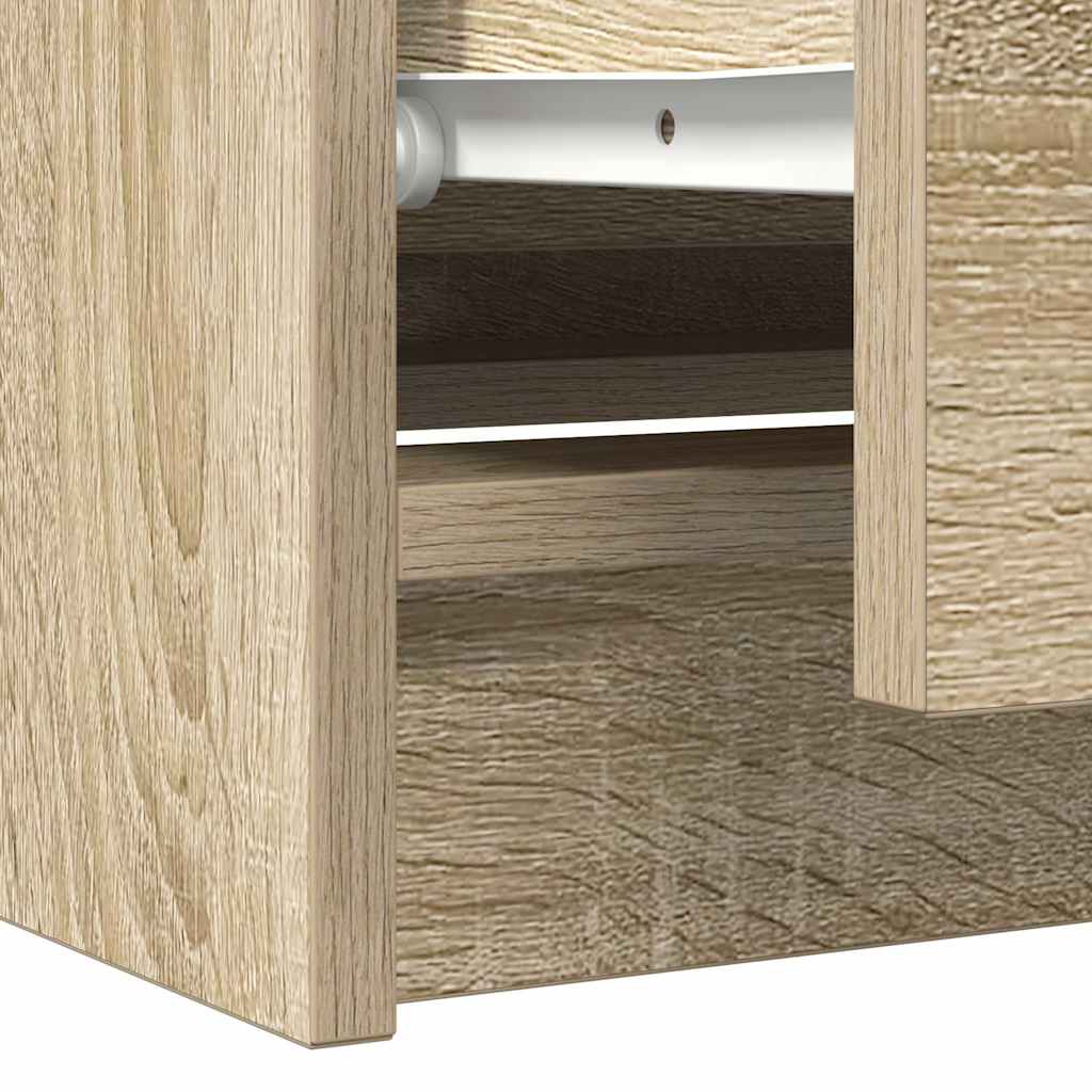 Tv Cabinet 100X35X54 Cm Engineered Wood