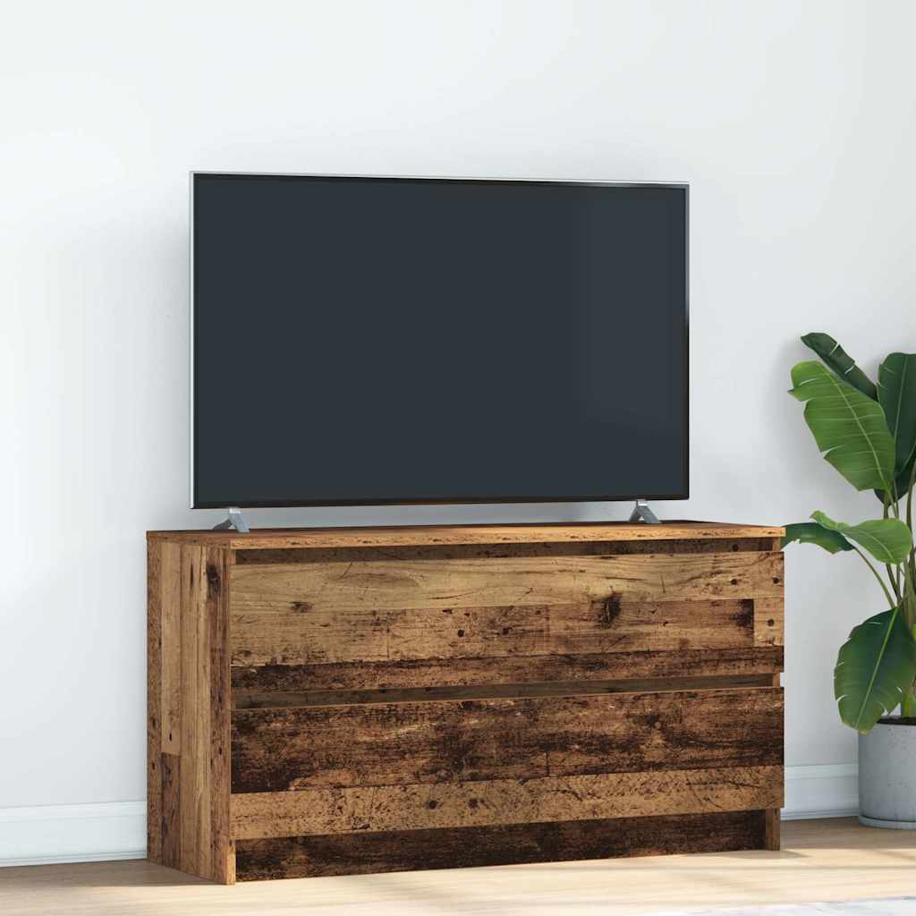 Tv Cabinet 100X35X54 Cm Engineered Wood