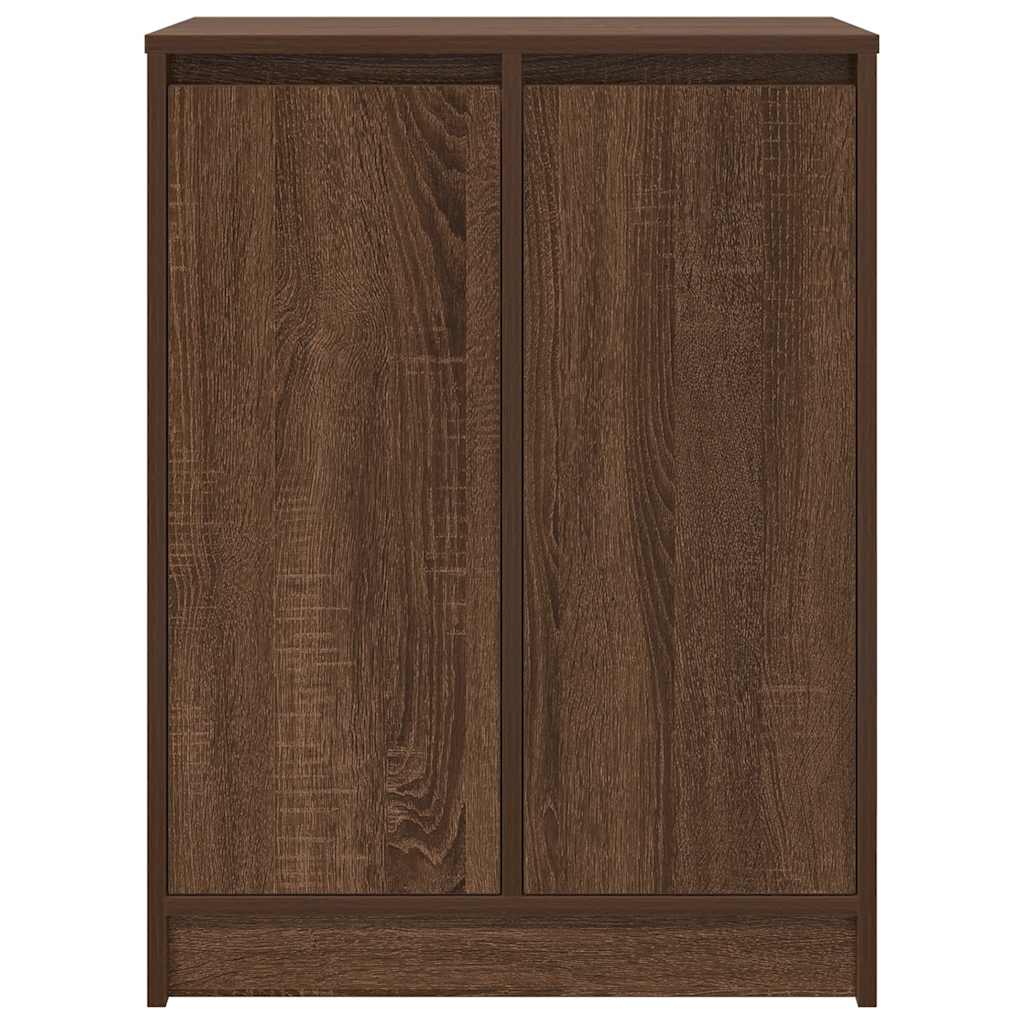 Shoe Cabinet 57X34X76 Cm Engineered Wood