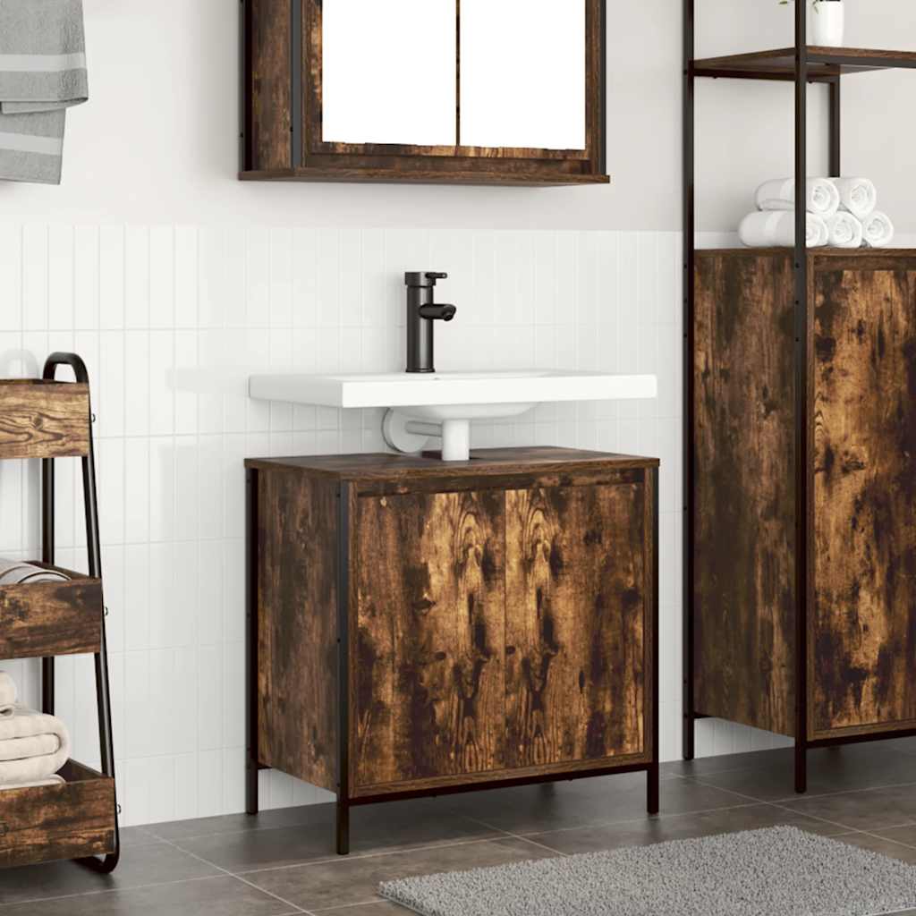 Bathroom Basin Cabinet 60X34.5X60 Cm