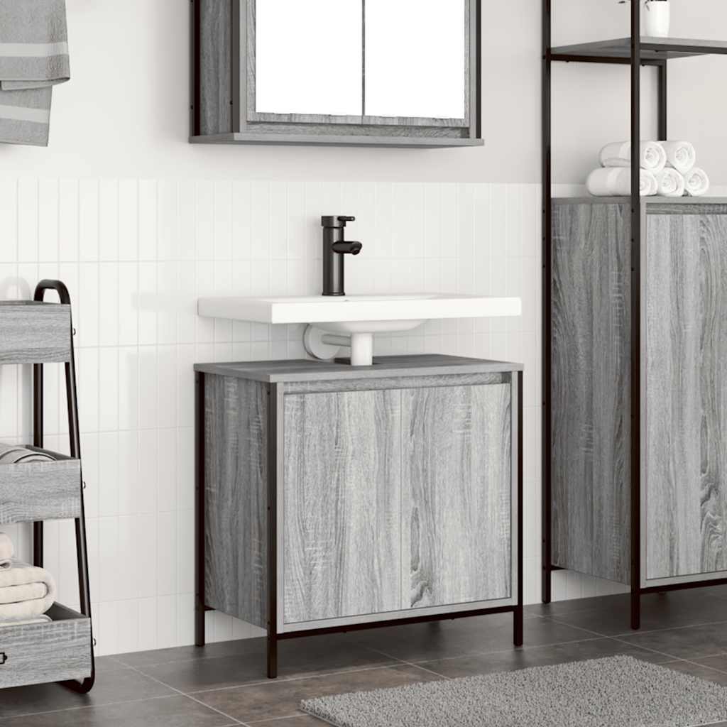 Bathroom Basin Cabinet 60X34.5X60 Cm