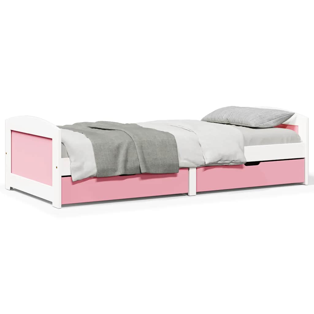 Day Bed With 2 Drawers Without Mattress "Irun" 90X200 Cm