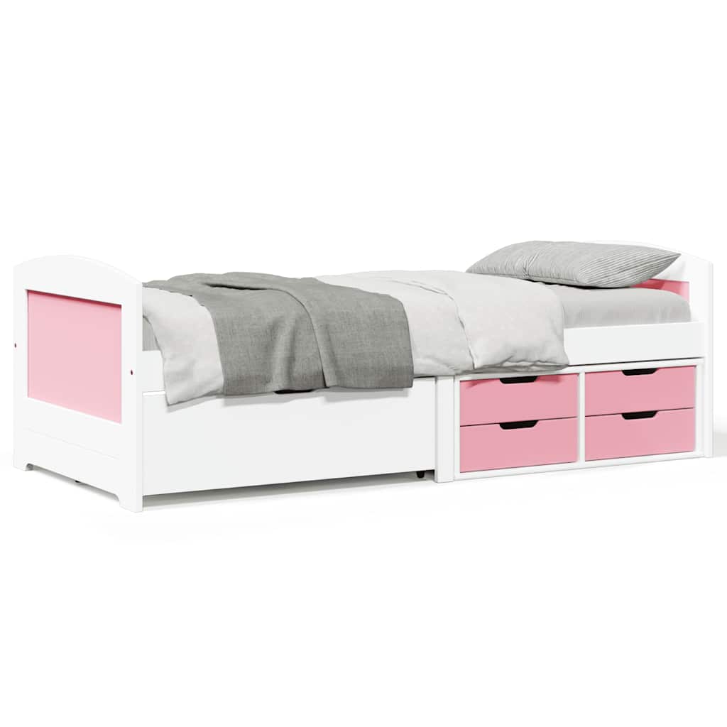 Day Bed With 5 Drawers Without Mattress "Irun" 90X200 Cm